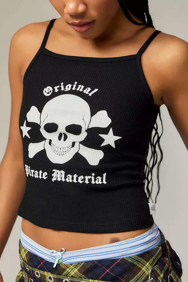 Ins Style Summer New Sexy Hot Girl Letter Print Slim Fit Base Layer Camisole Tank Top B5