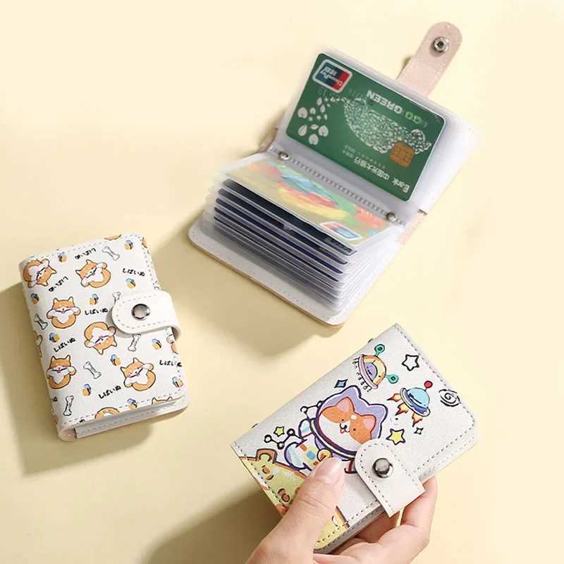 ID s Holders Purse Cartt Dog Bank Credit Bus Cards Cover Business Card Holder Coin Pouch Wallets Bag Organizer XJ250624