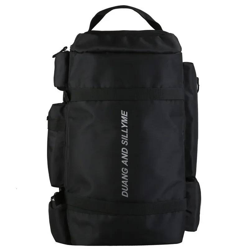 high-quality Fiess Travel Backpack Men Women Sports sac Large Capacity Gym with Shoe Compartment Portable Duffle Bag Handbag
