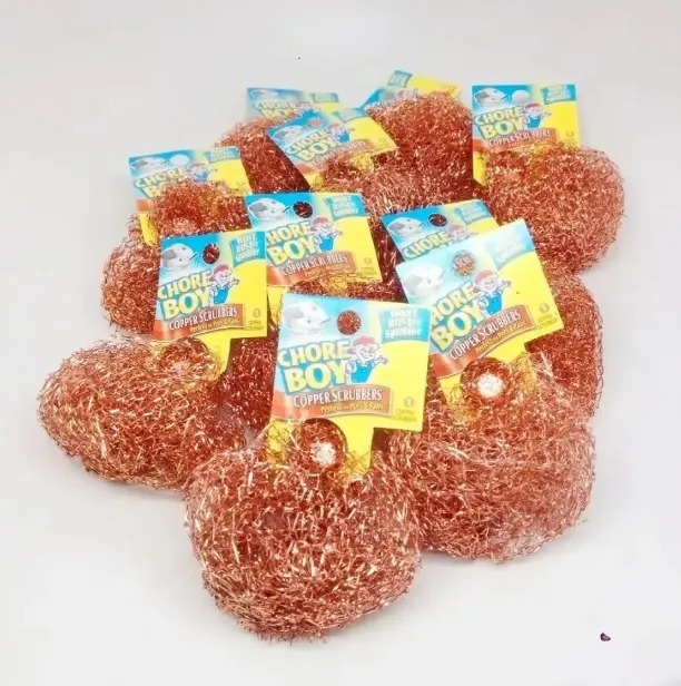 Scrubbers Chore Boy Ultimate Pure Copper Single Scrubbers | Fast Shipping!