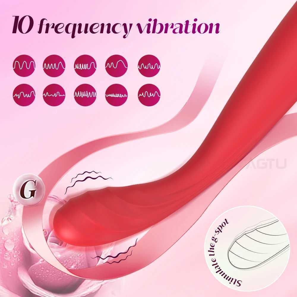 Beginner G-Spot Vibrator for Women 8 Seconds to Orgasm Finger Nipple Clitoris Stimulator Dildo Vagina Massager Sex Toy for Adults W250624