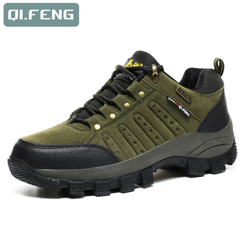 Classic Men Women Outdoor Hiking Shoes Boots Couples Mountain Climbing High Quality Sports Trekking Footwear Sneakers 250624
