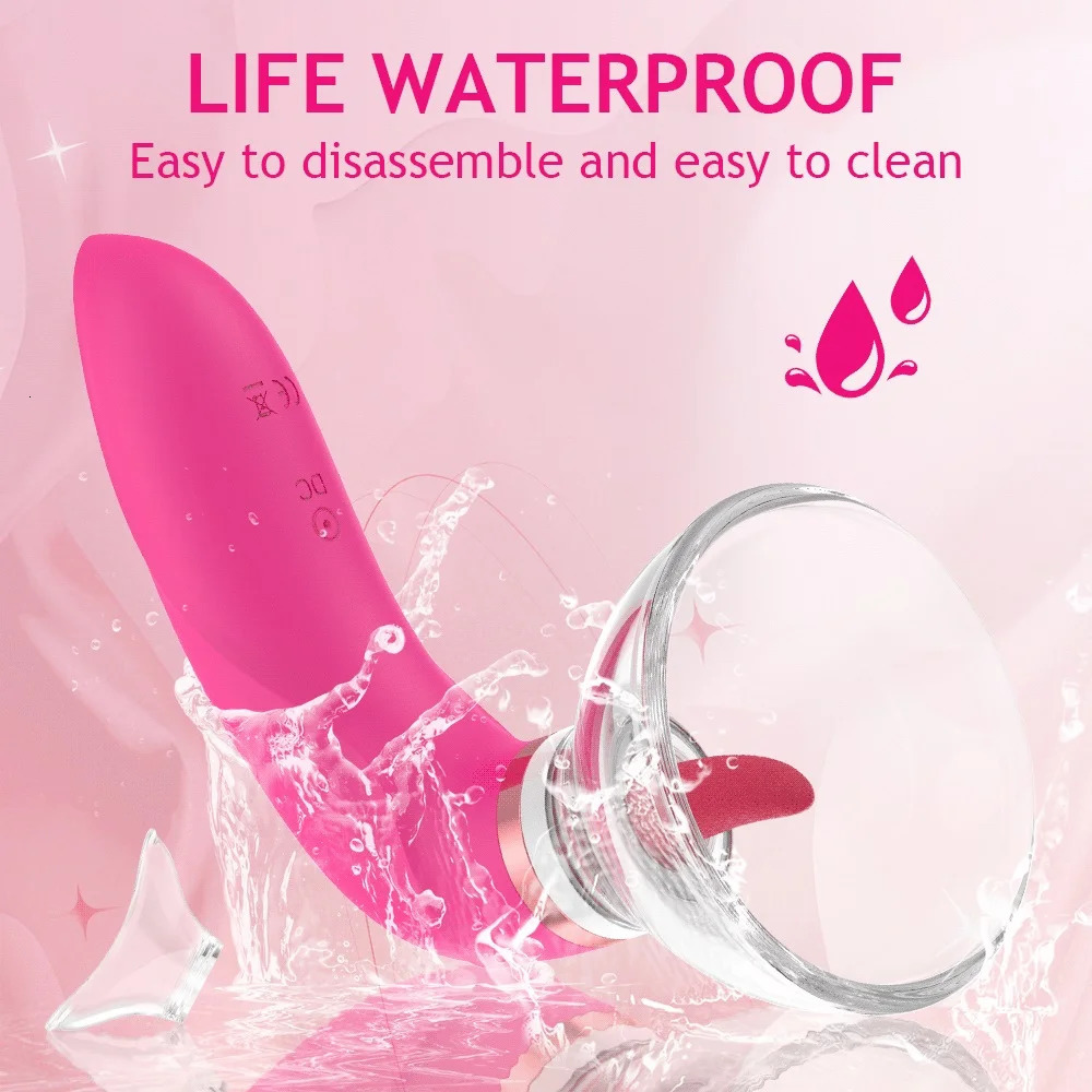 Clitoral Sucking Vibrator G-spot Nipples Vagina Clitoral Stimulator 7 Sucking 5 Licking Modes for Women Couples Sex Pleasure 250624