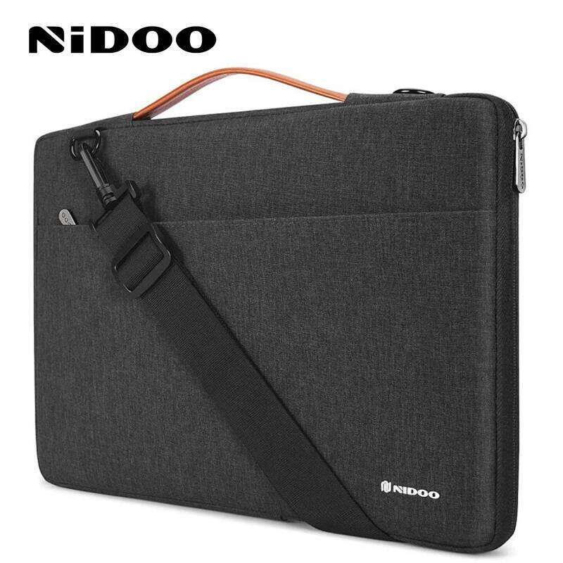 NIDOO Laptop Bag Sleeve 10 13 14 15.6 Inch Waterproof Notebook Case For Book Air Pro Computer Shoulder Handbag Briefcase