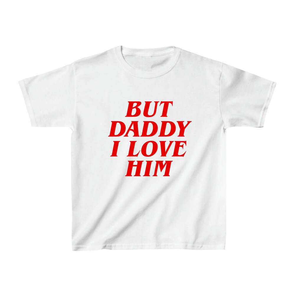 New Crop Top Summer Women's Design Sense T-Shirt Simple Style Letter Print Casual Streetwear B5