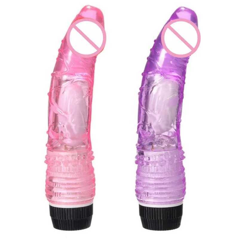 Dildo Vibrator Sex Toy Male Realistic Dildo TPE Jelly Penis Vibrating Vagina Massager Female Clitoral Stimulation Masturbator W250624