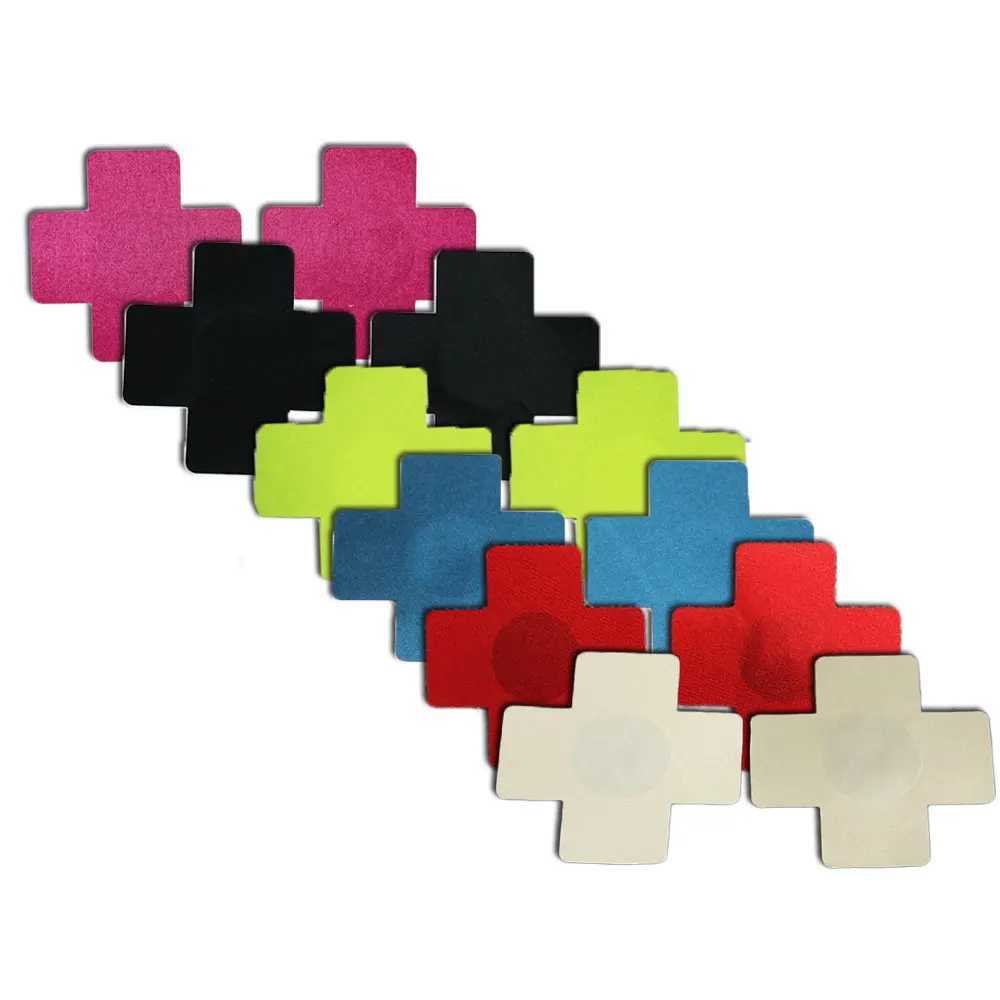 Nipple Cover Cross Shape Breast Bra Milk Paste Adhesive erotic lingerie Stickers for Women Ladies W250624