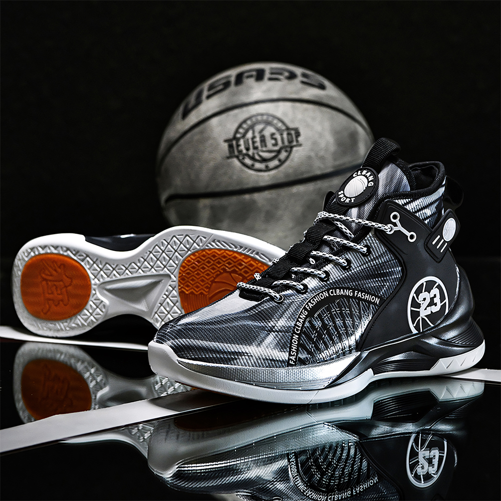 8201 - Basketball Shoes for Sports, Breathable and Non-Slip, Running Shoes, Fashion Sports Basketball Shoes, Boys' Favorite