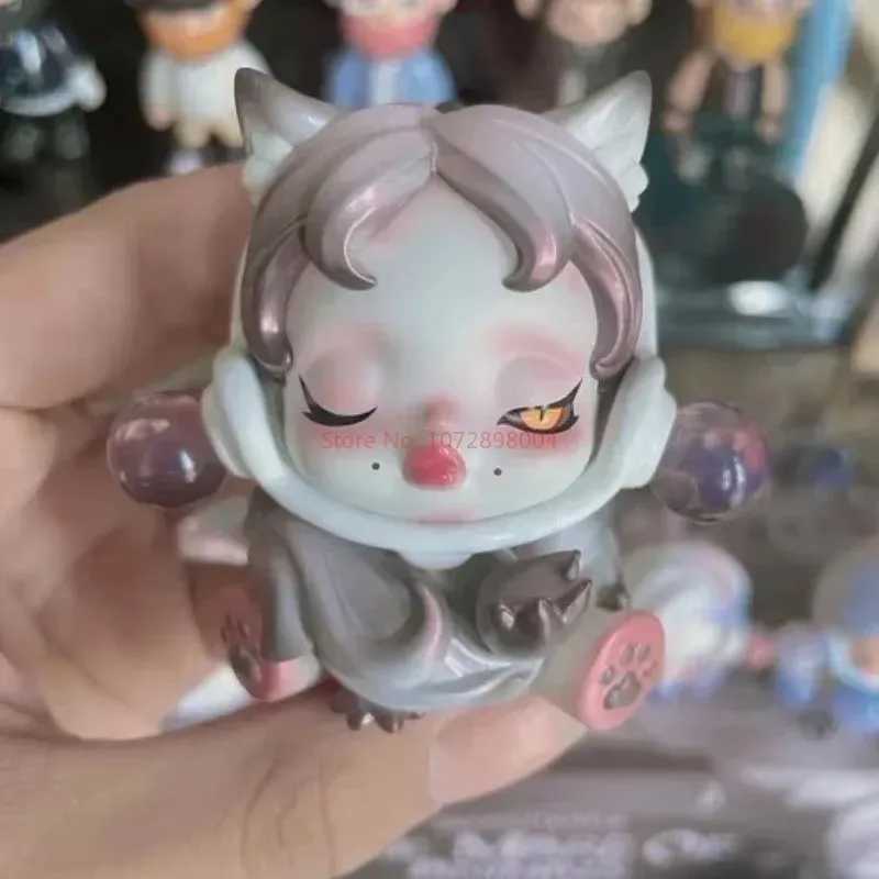 Hot Skullpanda The Mare Of Animals Series Action Figures Toys Anime Desktop Decoration Kawaii Model Doll Ornaments Kids Gift Y250624