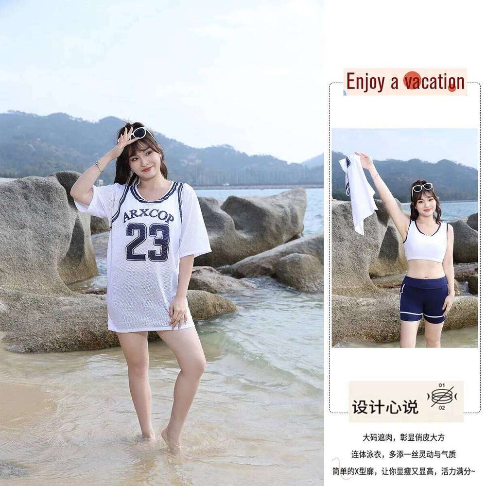 Hot Sale Of The Season New Women's Bikini Swimsuit Slimming Sexy Student Conservative Style Separate Design Cover-Up Attractive