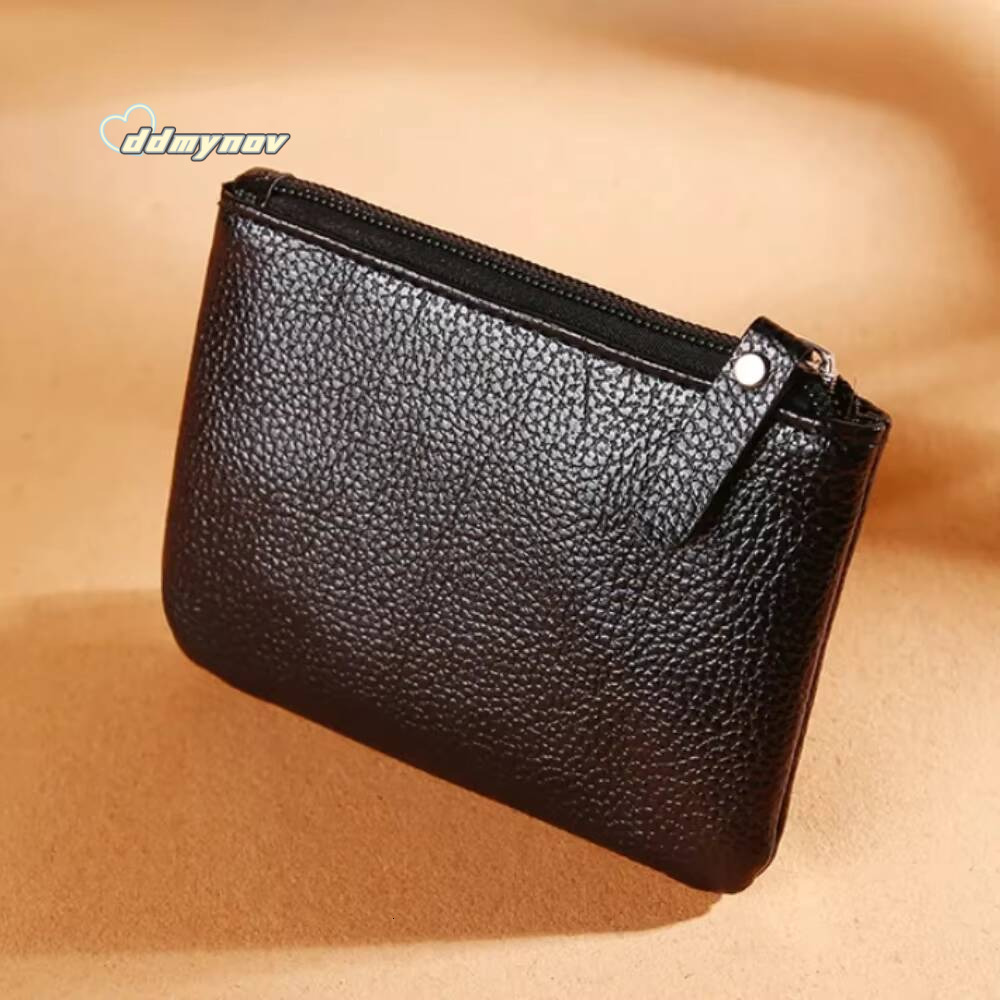 New Mini Wallet Luxury Brand Designer Women Coin Purse Red Black Female PU Leather Small Hand Bag Cash Pouch Card Holder ddmynov
