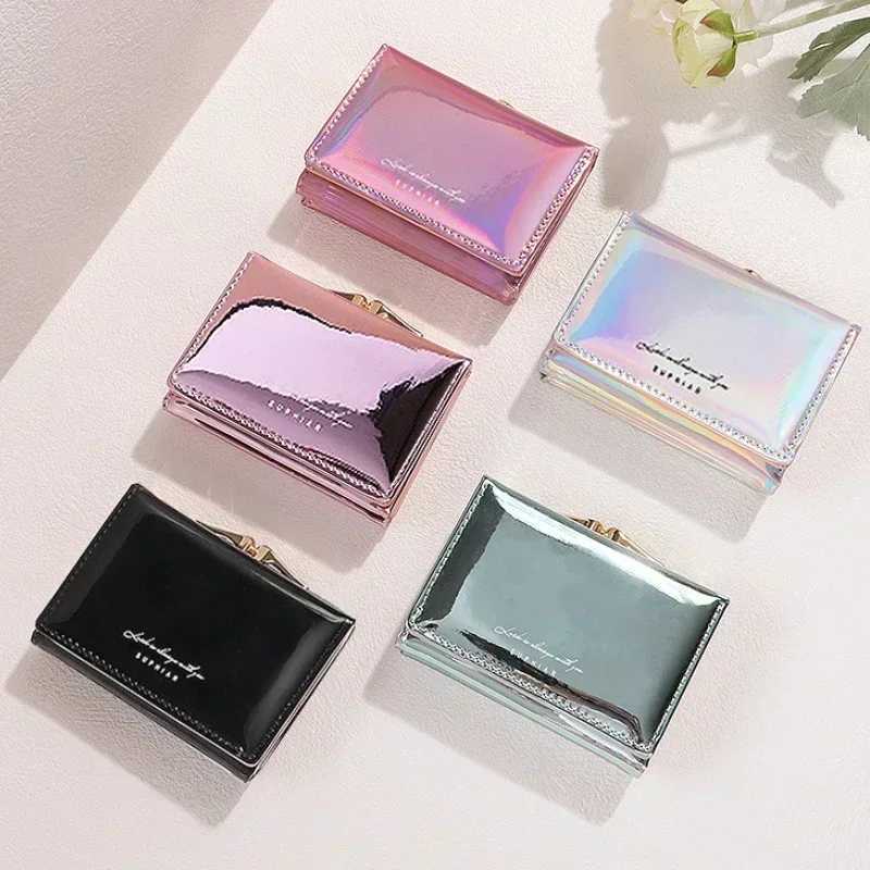 New Women Wallets Female PU Leather Purses Short Hasp Purse for Women Small Mey Bag Coin Purse Card Holder Cluh Dropshipping XJ250624