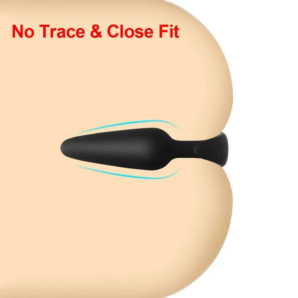 4pcs/set Beginner Butt Plug for Men Silicone Anal Plug Prostate Massager Bullet Vibrator Adult Goods Sex Toy for Men Women Gay W250624