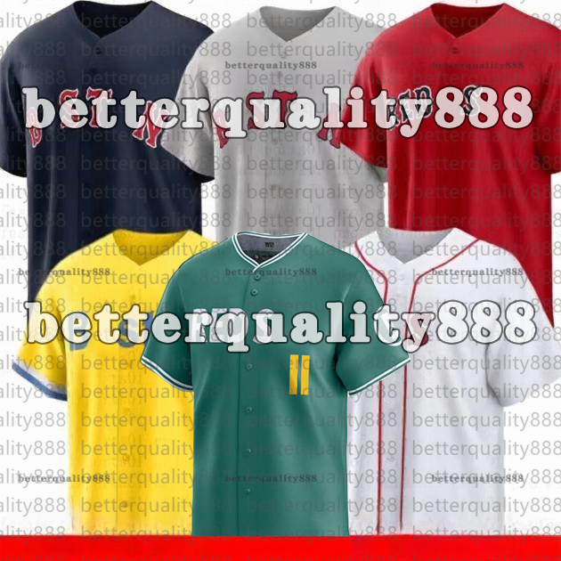 34 David Ortiz Trevor Story Baseball Jersey J.D. Martinez Ted Williams Xander Red Sox Bogaerts Enrique Hernandez Rafael Devers Chris Sale Alex Ve