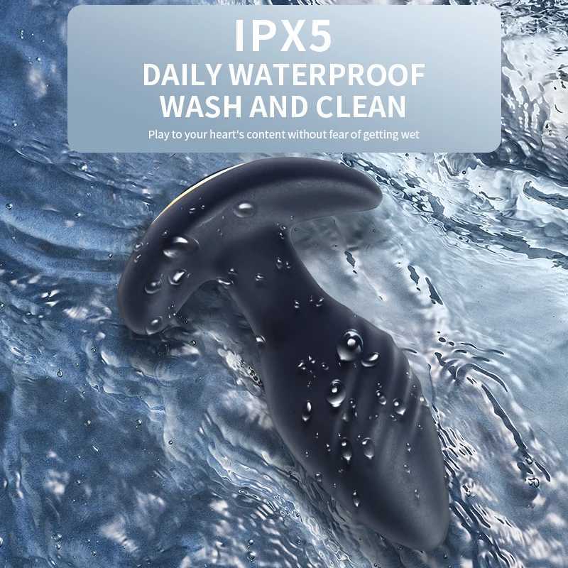 APP Control Mini Anal Vibrator Butt Plug for Men Prostate Massager Stimulator Female Masturbator Adult Sex Toy for Women Men Gay W250624