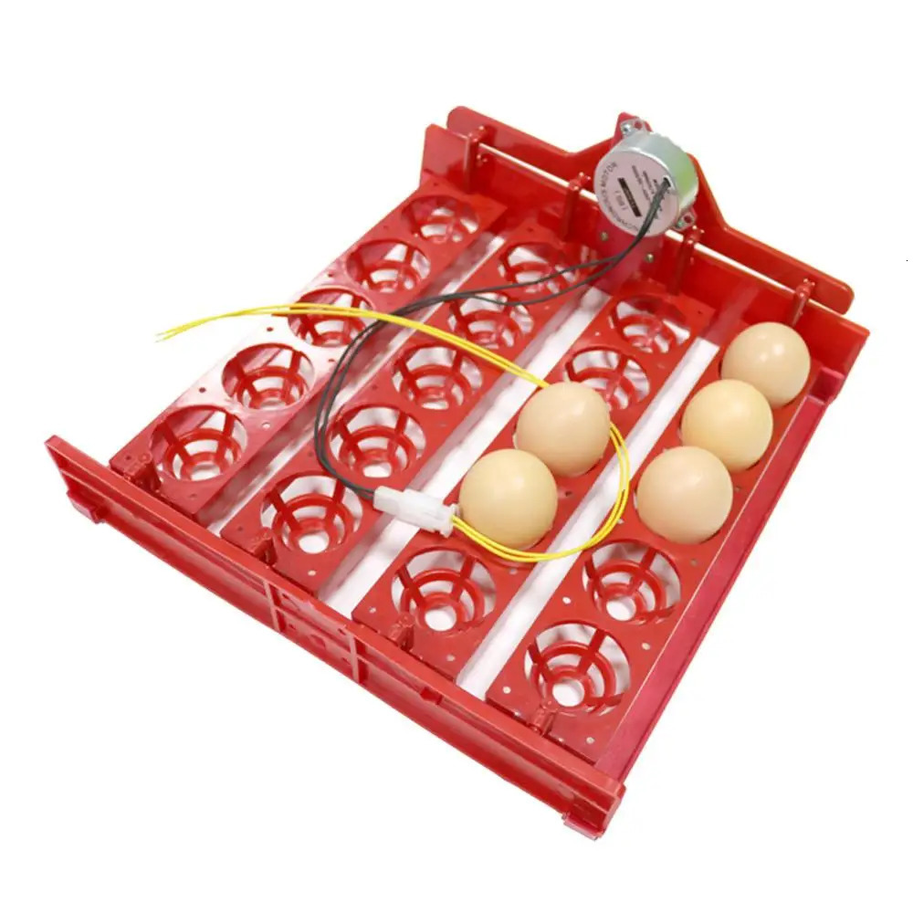 20 Egg Incubator Turn Eggs Tray Chicken Bird Duck Goose Quail Automatic Incubator Farm Animal Poultry Incubator Equipment 250624