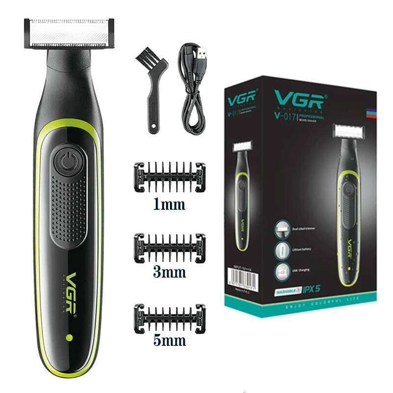 Wet Dry Facial Electric Shaver For Men Beard Stubble Body Groomer Shaving Hine Rechargeable Hair Trimmer
