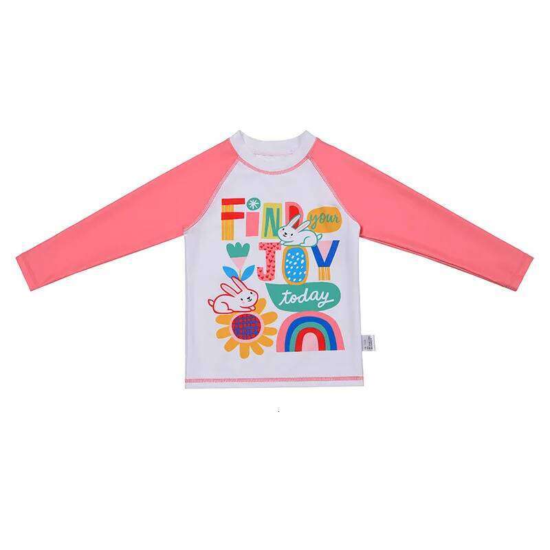 Girls' Cute Pants Two-Piece Swimsuit Big Girl Sun Protection Long Sleeve Children's Swimwear Wholesale