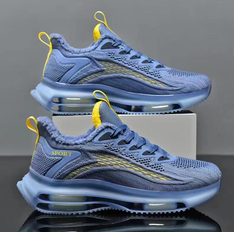 8021-Men's Shoes New Full Palm Air Cushion Running Shoes Trend Anti-slip Shock Absorbing Casual Sneakers Summer Daddy Tide Shoes