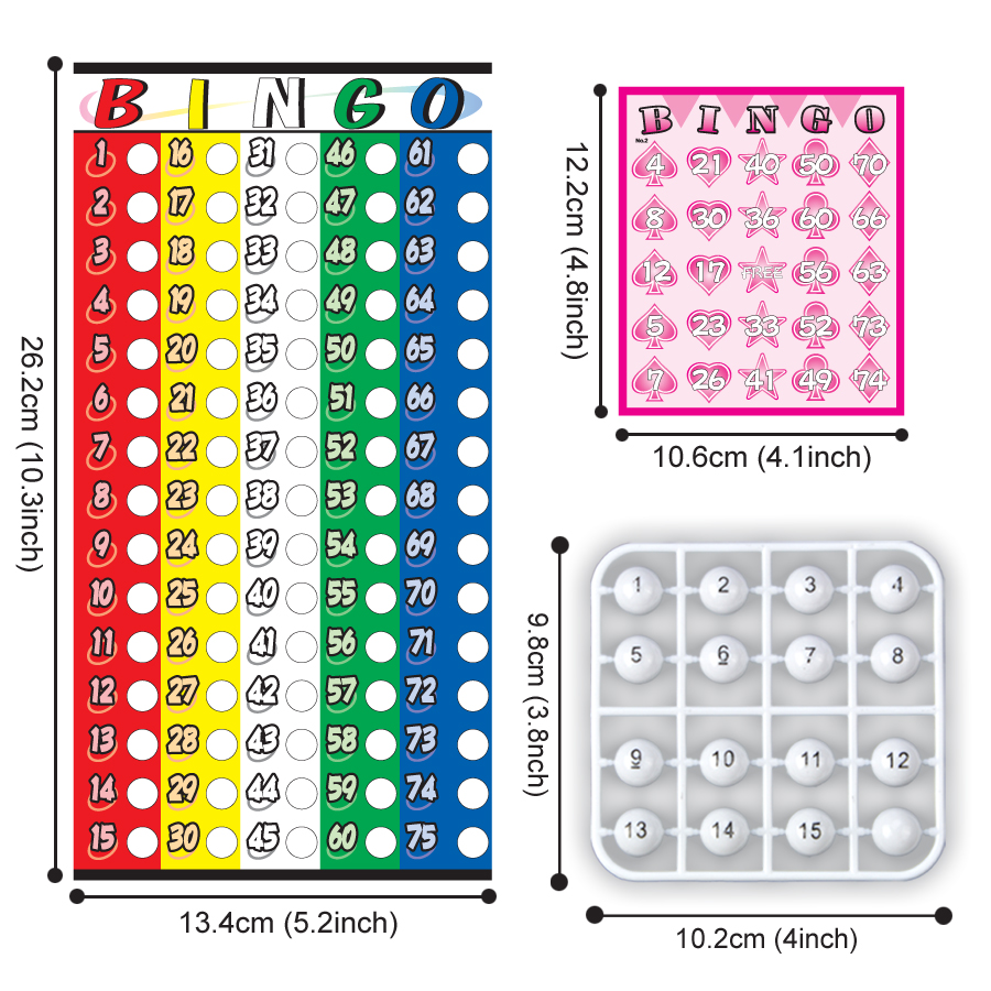 Union Lotto Interactive Bingo Machine - Simulated Winning Artifact for Family Fun