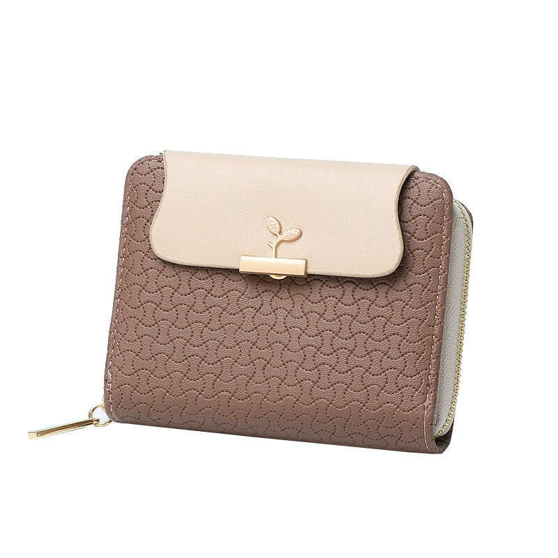 New Women's Short Korean Style Coin Purse Student Small Card Holder Wallet