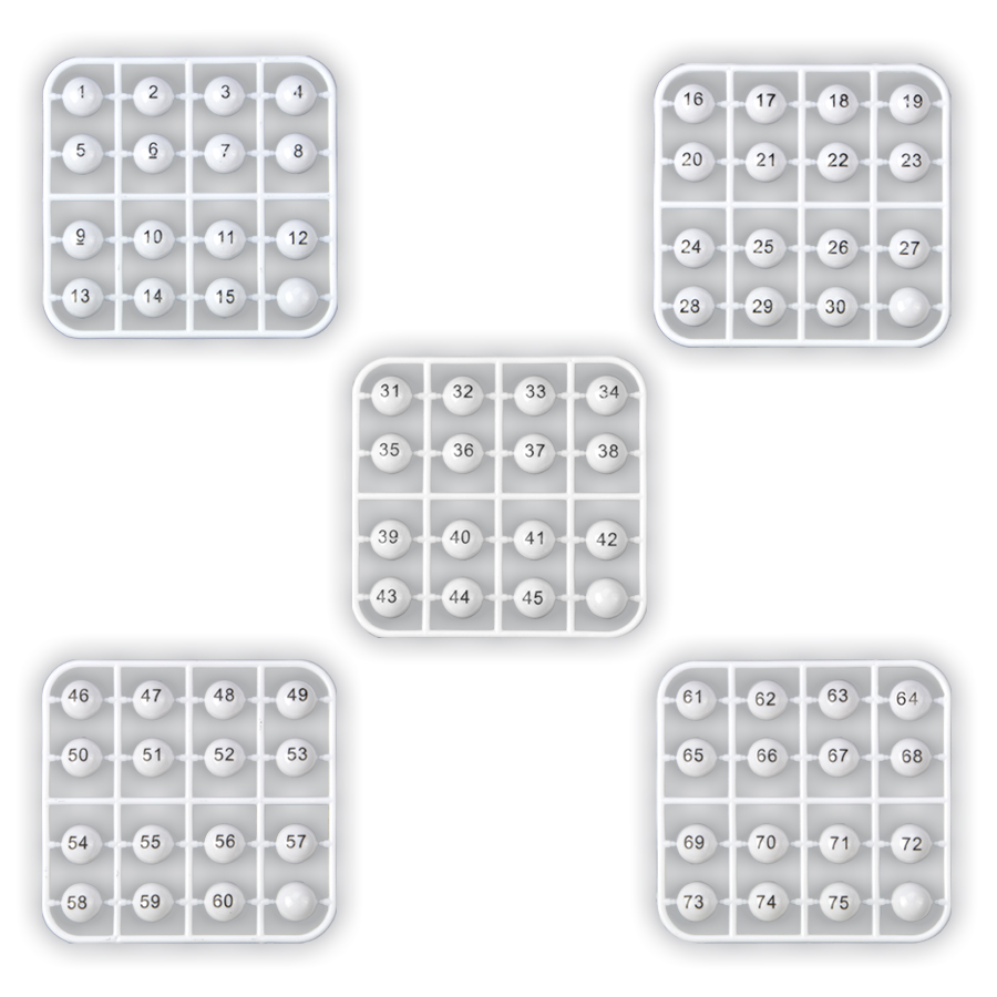 Union Lotto Interactive Bingo Machine - Simulated Winning Artifact for Family Fun