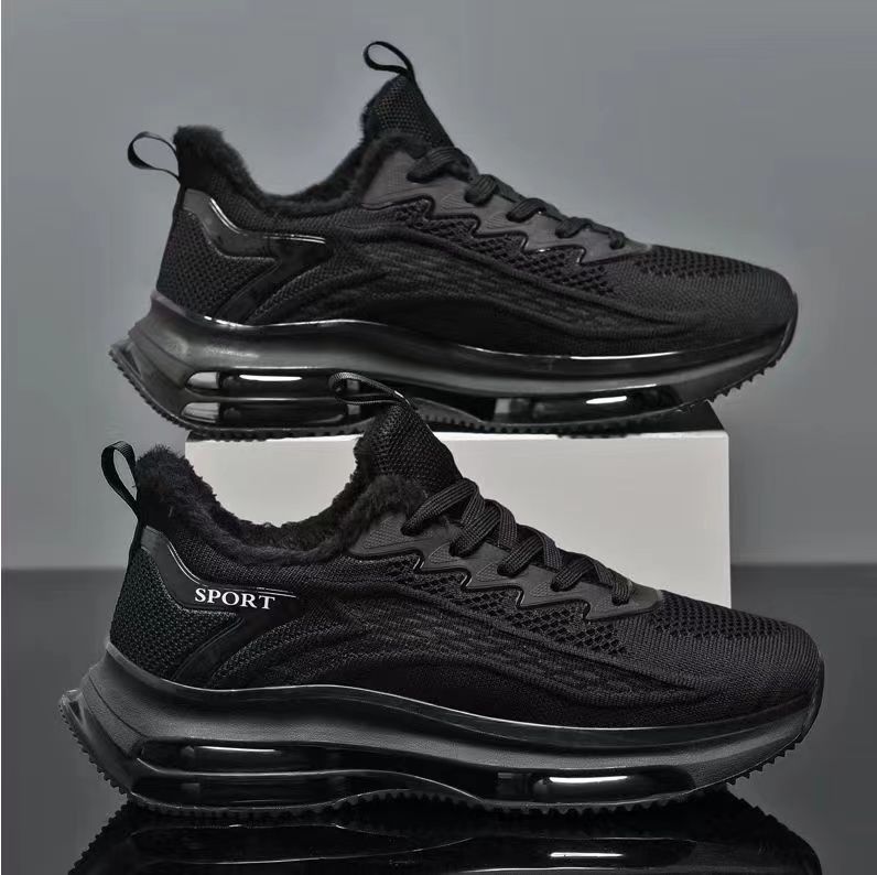 8021-Men's Shoes New Full Palm Air Cushion Running Shoes Trend Anti-slip Shock Absorbing Casual Sneakers Summer Daddy Tide Shoes