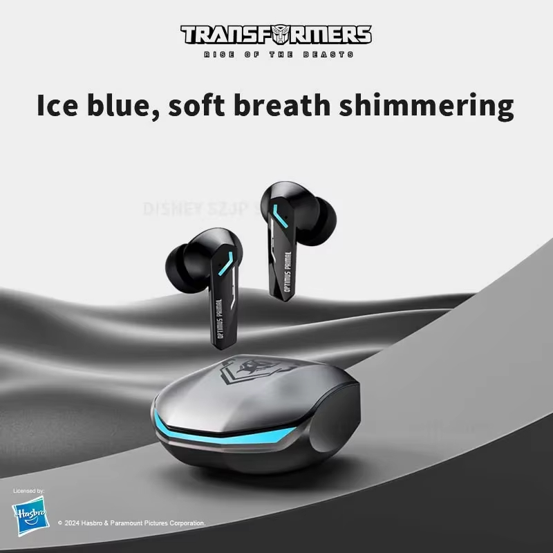 TRANSFORMERS TWS Bluetooth 5.4 Earphones Noise Reduction Headphones Gaming Music Dual Mode Sport Earbuds TF-T10
