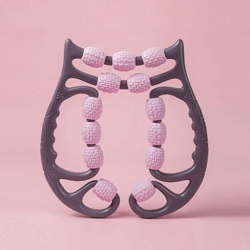 Massage Roller Anticellulite Massager Body Leg Slimming Roller Yoga Training Device Ushaped Pilates Muscle Relaxation Roller 250619