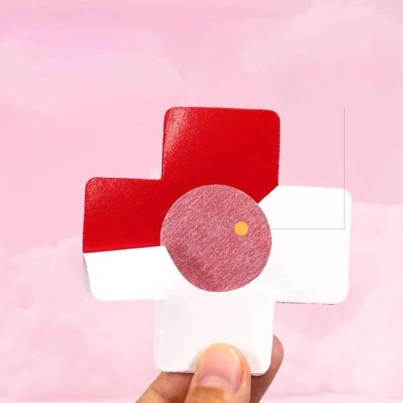 10 Pairs Nipple Sticker Disposable Invisible Chest Sticker Non-woven Bra Breast Patch Bra-less Pasties Pad Nipple Cover Stickers W250624