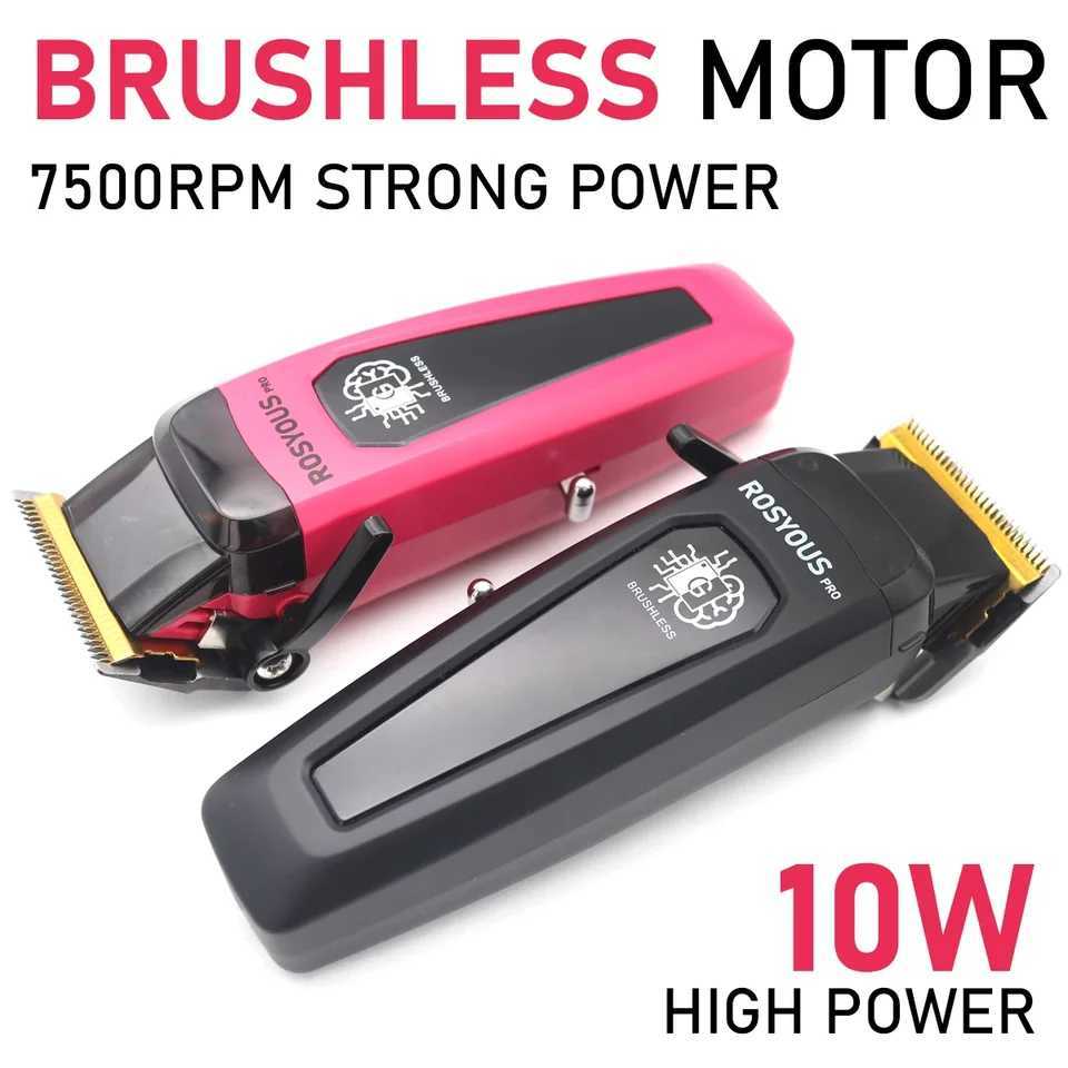 Professional Hair Clipper Brushless Motor DLC Blade with Base Charger LED Display Hair Cutting Machine Hair Trimmer for Men 106 XJ250624