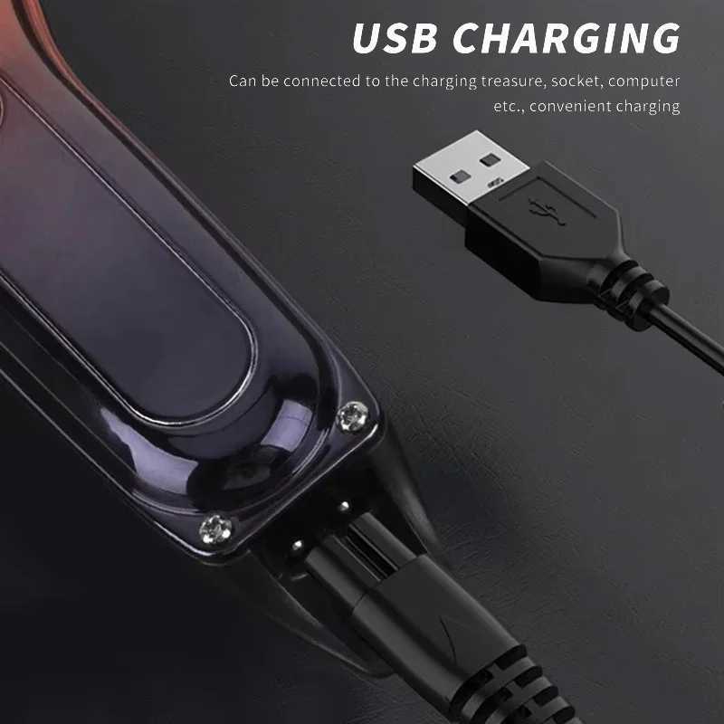 Electric Hair Trimmer Shaver Home Trimmers for Men Hair Clipper Professional Rechargeable Shavers Barber Hair Cutting Machine XJ250624