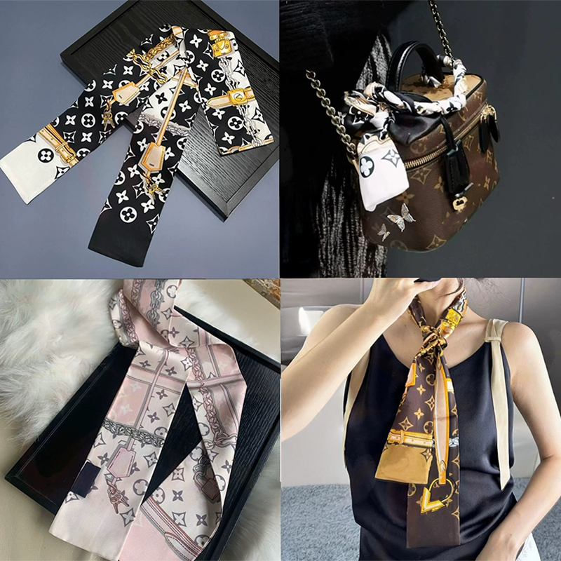 Headbands Hair Accessories Ponytail Holder hair tie bandeau hair elastic hair ornaments hair decorations hair jewelry Silk scarf scarves