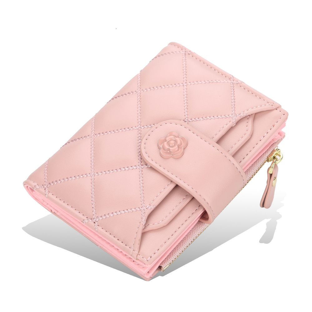 Designer Purses For Women Wallet Men Luxury Wallet Travel Vintage Faux Leather Mini High Capacity Snap Red Multiple Card Slots Credit Card Holder Shor