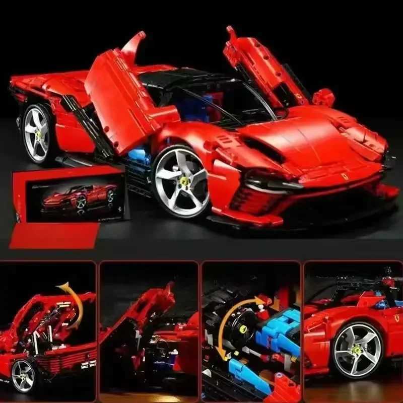 3778Pcs Daytonae Sp3 Car Building Blocks Supercar Model Bricks Toys for Kids Adult Birthday Gift Compatible 42143 W250926