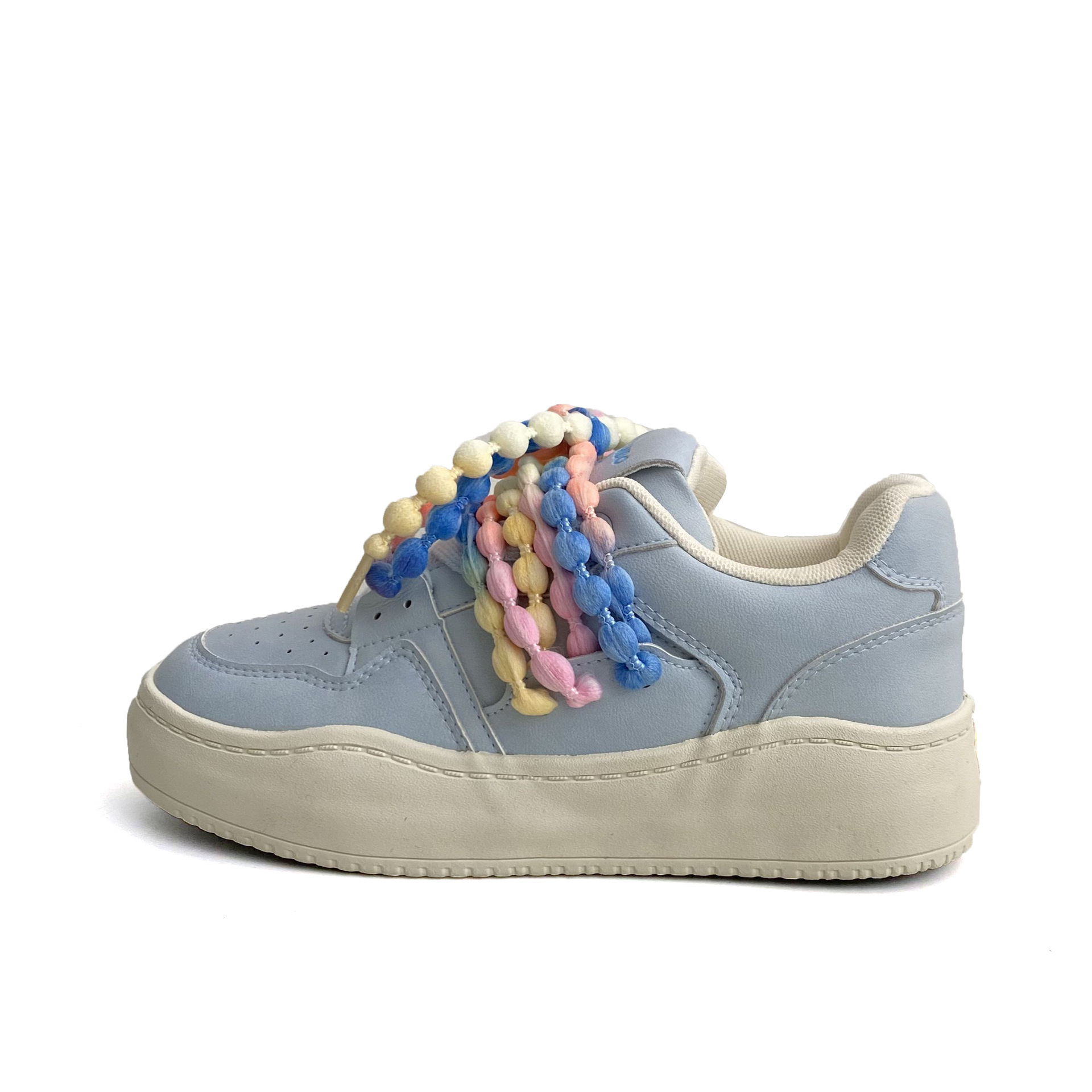 Designer casual shoes 2025 Melard Candy Women's Colorful Dopamine Skate Spring Back-to-School Casual White Shoes