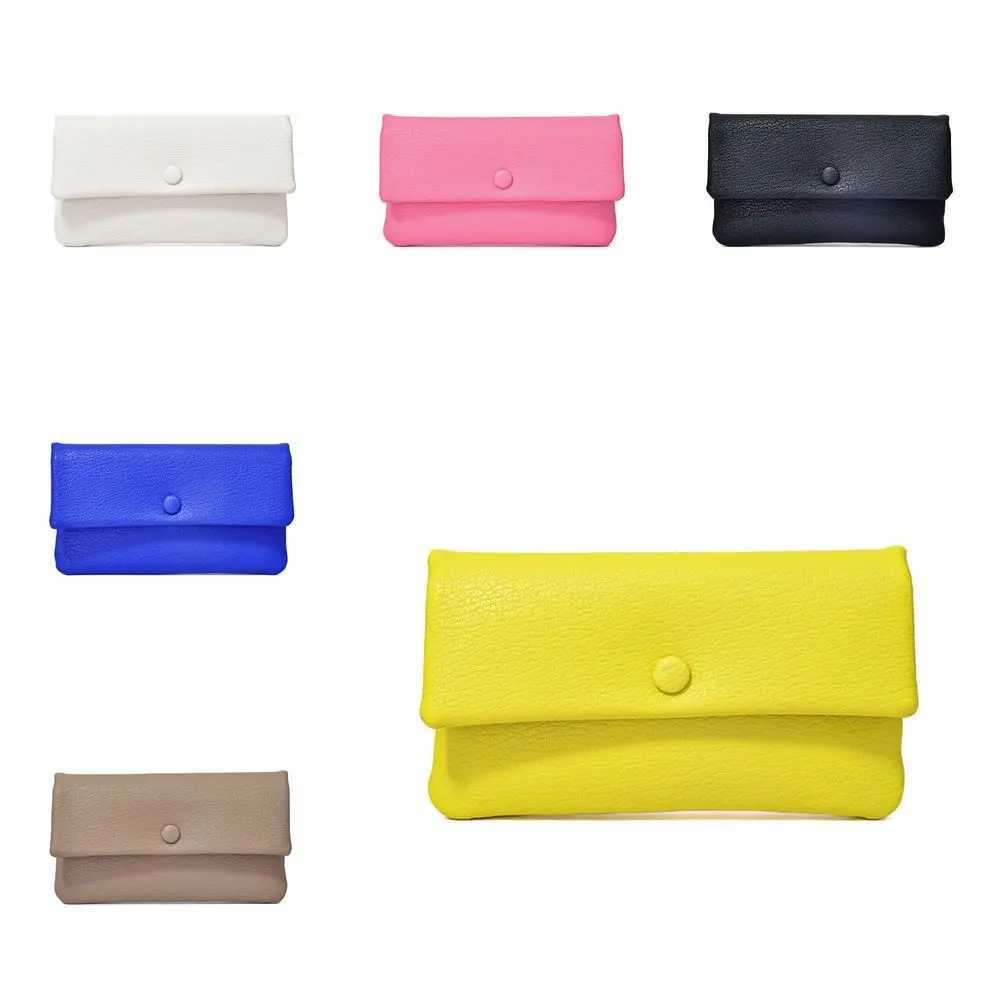 Elegant PU Leather Envelope Wallets Korean Style Zipper Women LG Cluh Bag Multifunctional Portable Change Bag Female XJ250624