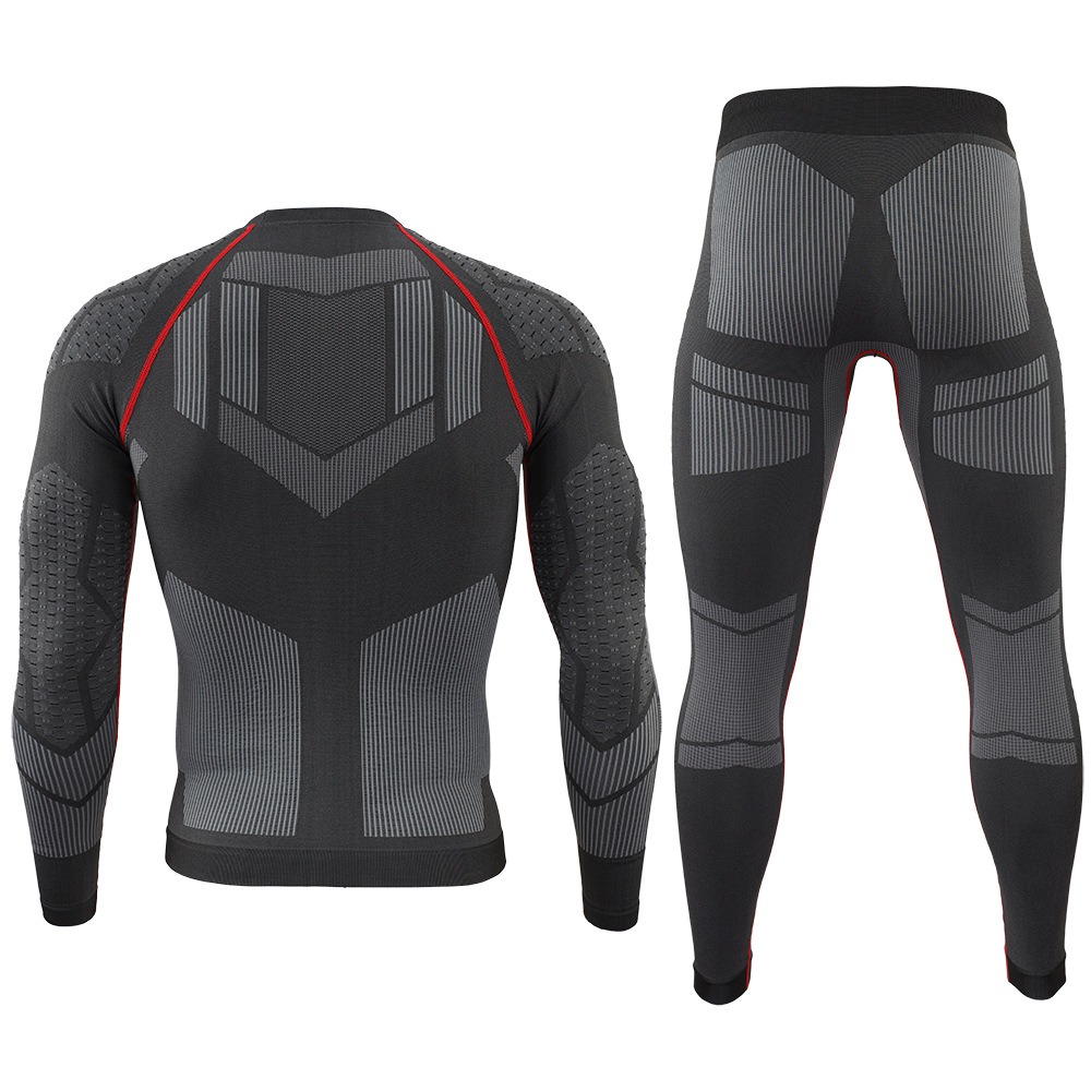 New men's outdoor seamless underwear, sports and fitness set, yoga and skiing fitness suit