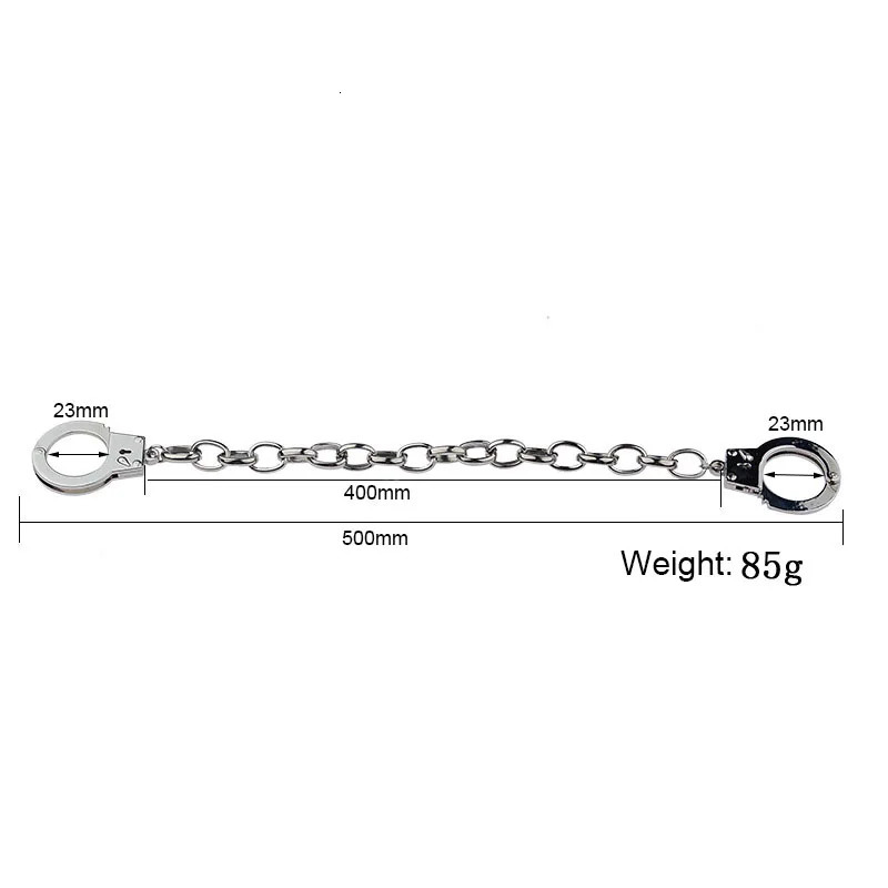 Unisex Adjustable Toe Lock Metal Chain Thumb Handcuffs BDSM Hand Foot Restraint Cuffs Erotic Sex Toys for Women Men 250624