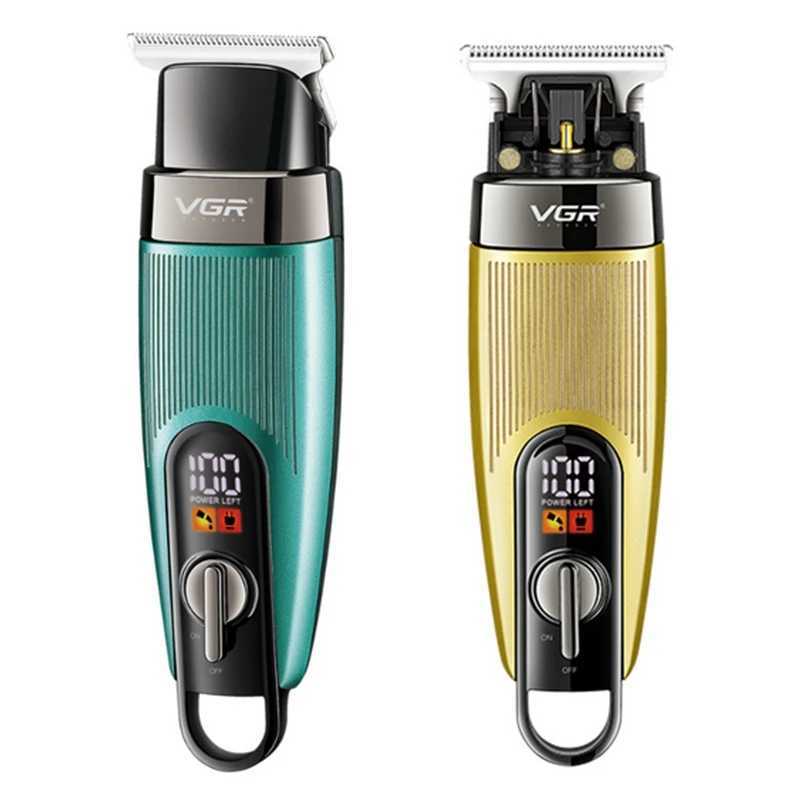 Original VGR Professional Hair Trimmer For Men Facial Body Beard Hair Clipper Electric Rechargeable Haircut Machine Barber XJ250624