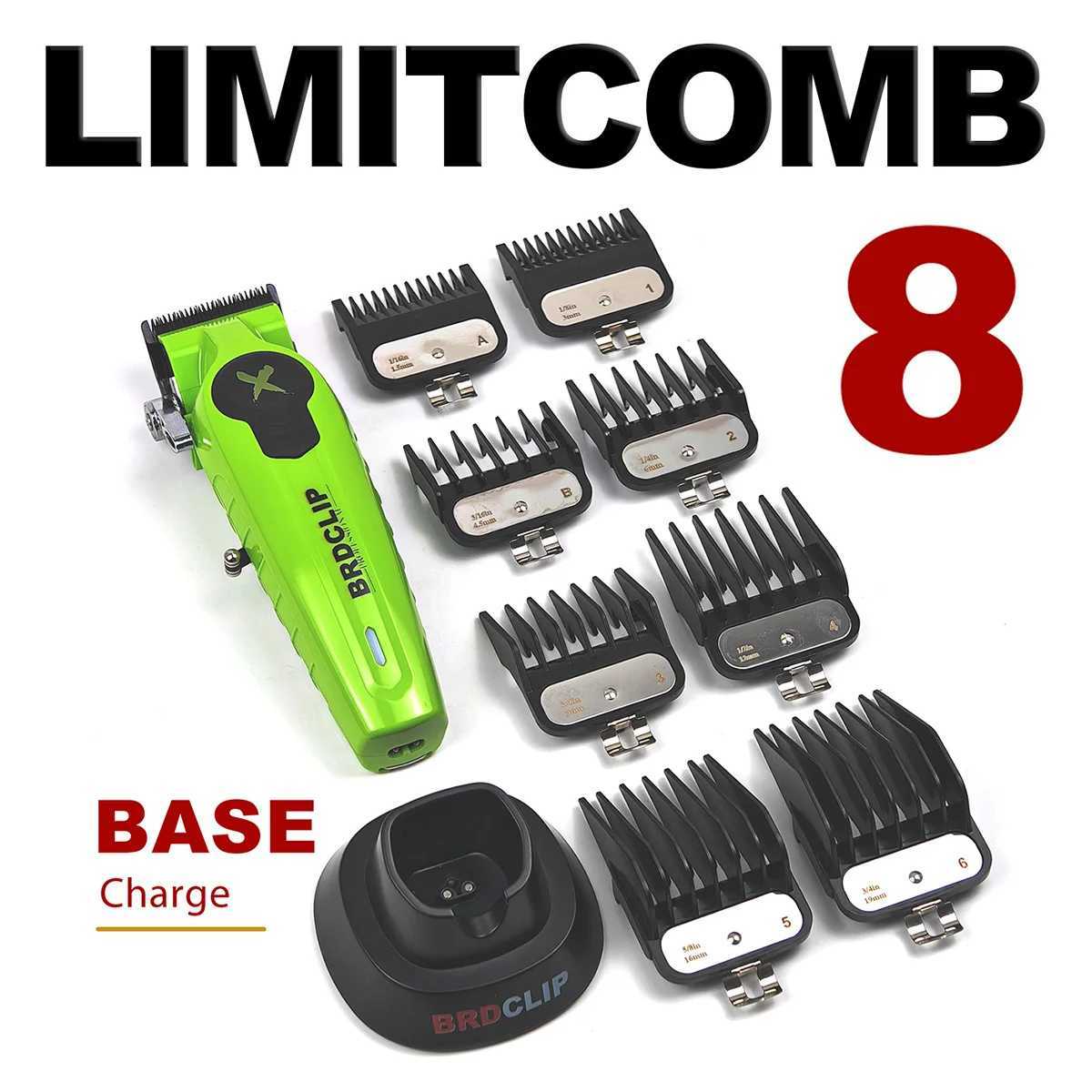 BRDCLIP FA1C Professional Electric Hair Clipper 7500RPM High-Speed Motor 2500MAH Trimmer DLC Blade With Base Barber Shop SalonXJ250624