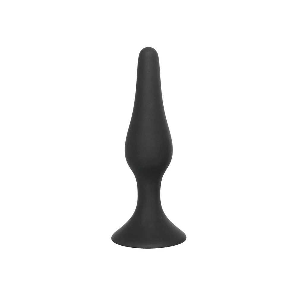 Silicone Black Butt Plug for Beginners Erotic Toys Silicone Anal Plug Adult Products Anal Sex Toys for Men Women Massager W250624