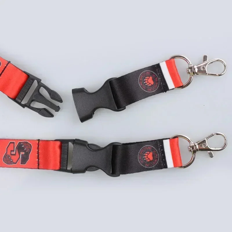 100pcslot Customized lanyard 20mm wide heat transfer print with release buckle Custom lanyards personalized 250624