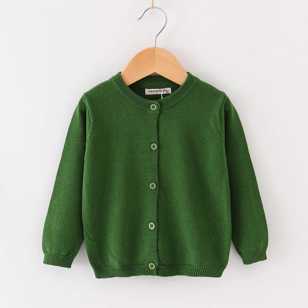 Autumn Girls Clothes Baby Casual Cardigan Solid Open Stitch Boys Soft Coats Children Sweaters Toddler Knit Jackets Full Sleeve 250716