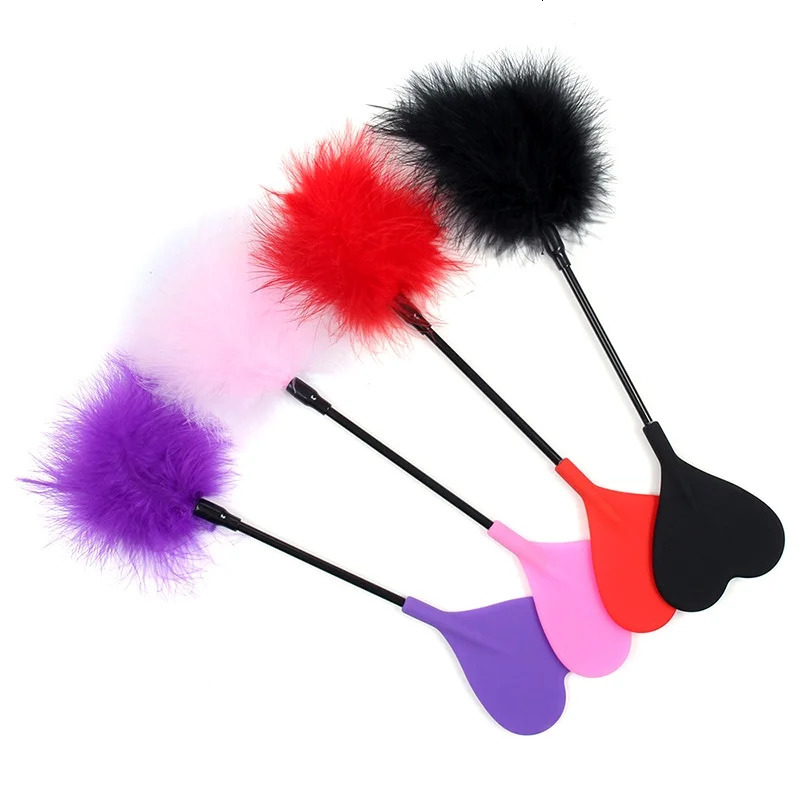 Bondage Equipment Erotic Handcuffs With Blindfold Bdsm Kit Sex Toys For Women Fetish Feather Flirt Spanking Paddle Cosplay Games 250624