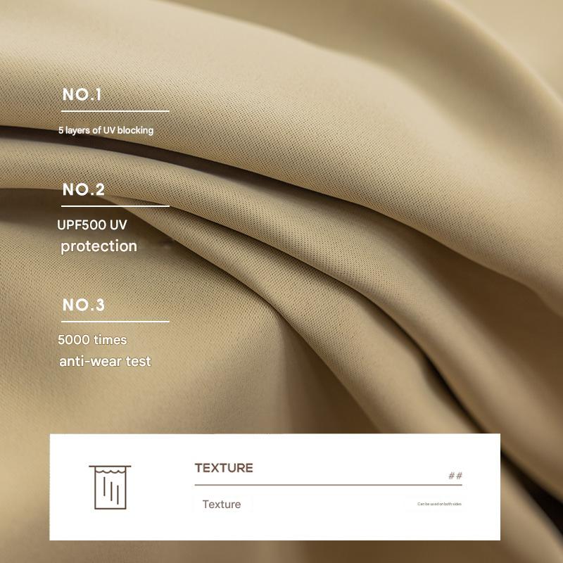 A513 cream blackout curtain 2025 new thickened bedroom living room hook-style light luxury modern simple bay window