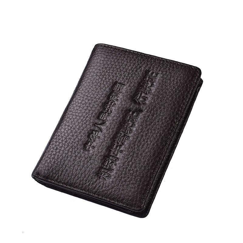 2022 New Driver's License Multifunctional Men's Short Vertical Wallet ID Holder Multiple Card Slots wallet designer mens wallet
