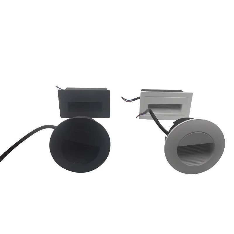 Wall Light 13 LED Stair Light with Wall Lamp Down Embedded Box Aluminum Step Lights Outdoor LED Footlight Waterproof IP66 XJ250624