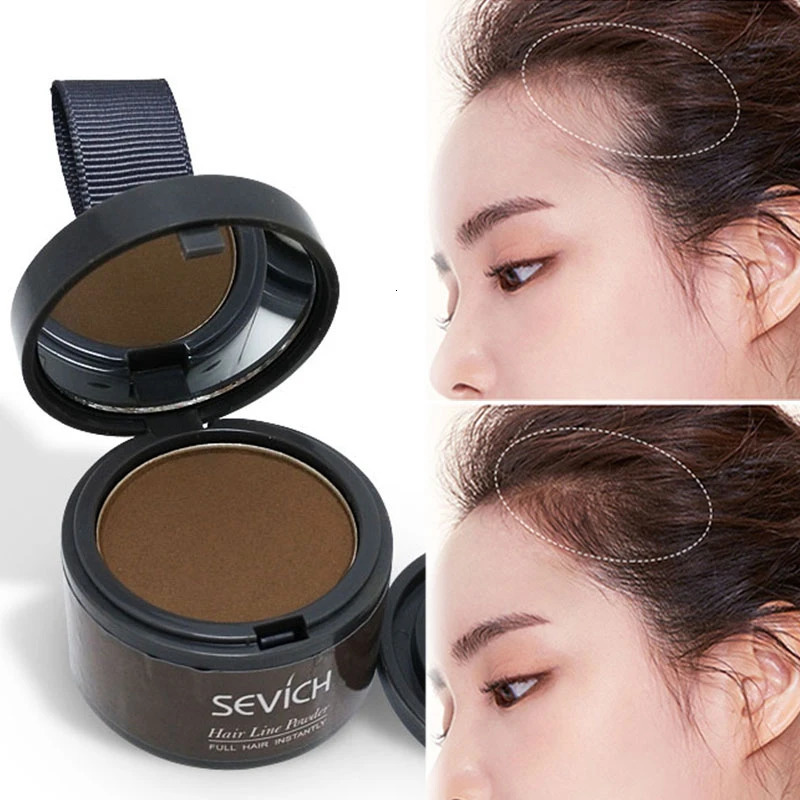 Sevich Hairline Powder 4g Hairline Shadow Powder Makeup Hair Concealer Natural Cover Unisex Hair Loss Product 250625