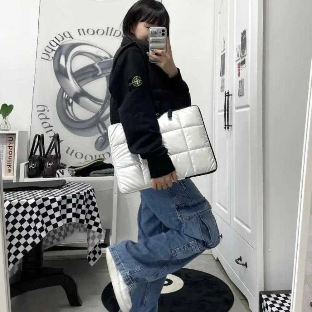 Large Capacity Cartoon Laptop Bag Portable Ultra Thin Tablet Protective Pouch Tarvel 250624